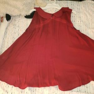 Lauren Conrad medium maroon blouse